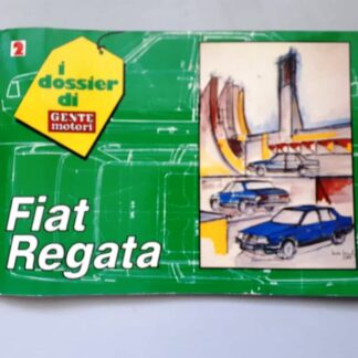 (S11) Catalogo FIAT REGATA -allegato a Gente Motori-I Dossier Catalogo molto dettagliato periodo anno 1986