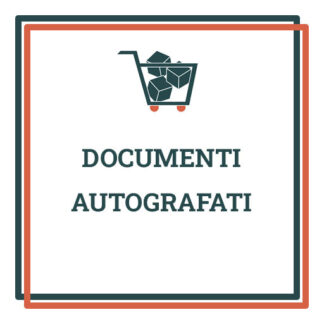 Documenti autografati
