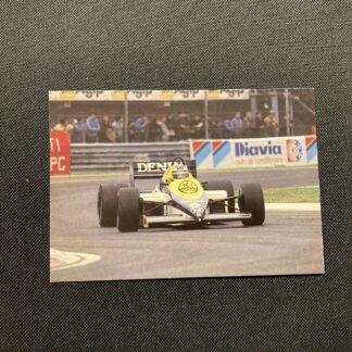 (S2) Cartolina Automobilismo F1 - Keke Rosberg - Williams Honda 1984