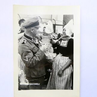 Foto militare in bianco e nero - Soldati tedeschi in Olanda - Amsterdam, 27 febbraio 1941