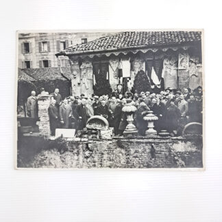 C00014602-87 Milano anni ’20–’30 – Cerimonia di posa di una lapide commemorativa – Agenzia Fotografica ARGO – Fotografia originale