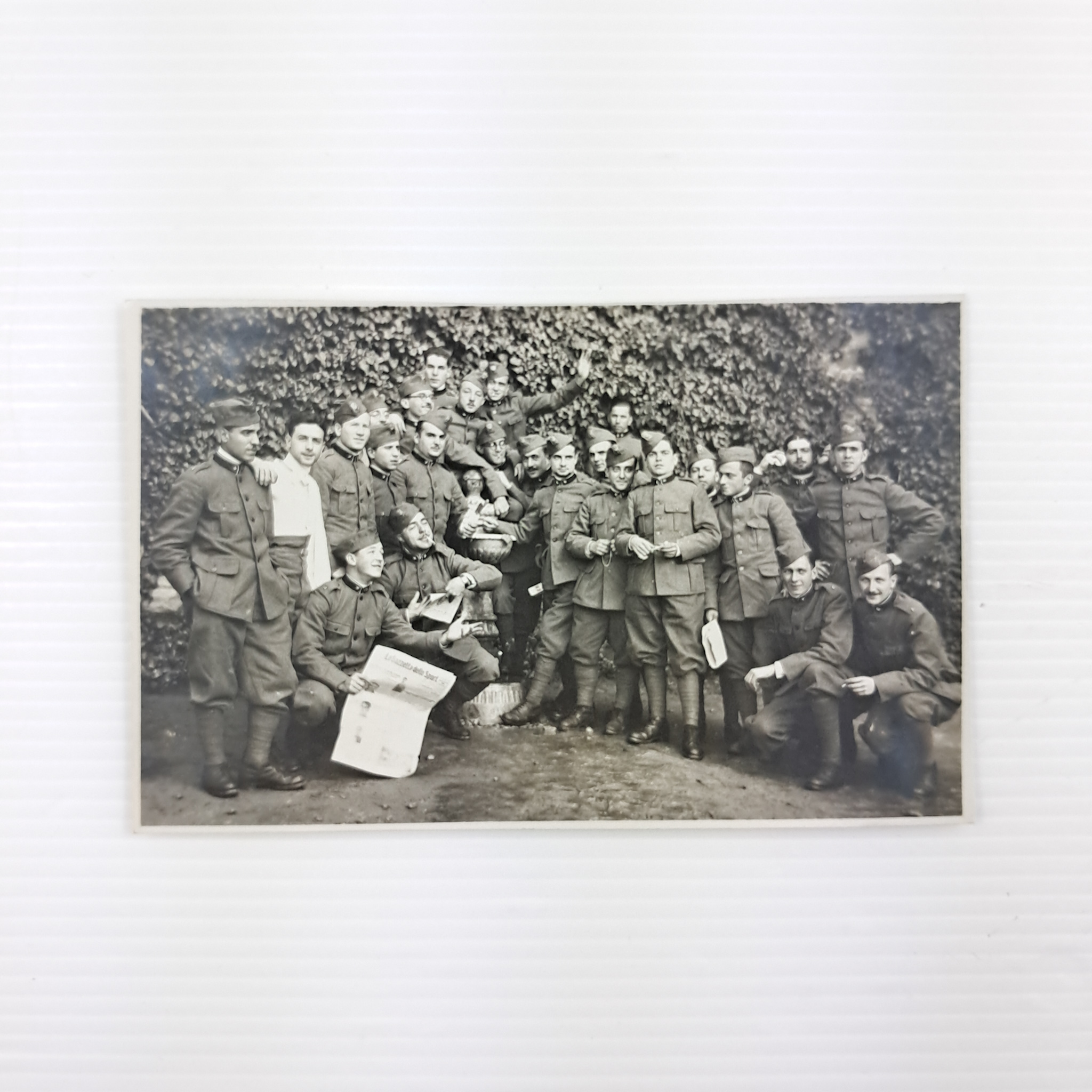 *Foto cartolina originale 1931 – Scuola Allievi Ufficiali Moncalieri – Regio Esercito Italiano – Militaria anno 1931