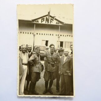 Foto originale Fascismo PNF GIL ufficiali gerarchi camicie nere ventennio